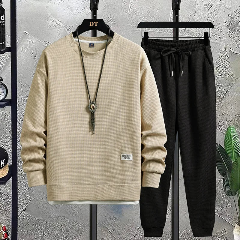 Marivon | Men’s Knit Tracksuit SetKnit Lounge Set