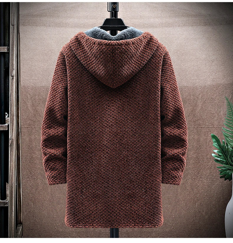 Montrel | Wool-Cashmere Fleece-Lined Hoodie