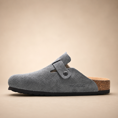 Birkenstock Boston Women’s Suede Clogs – Soft Footbed Leather Slip-On Clogs