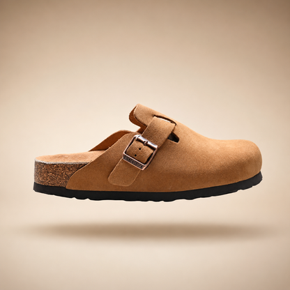 Birkenstock Boston Women’s Suede Clogs – Soft Footbed Leather Slip-On Clogs