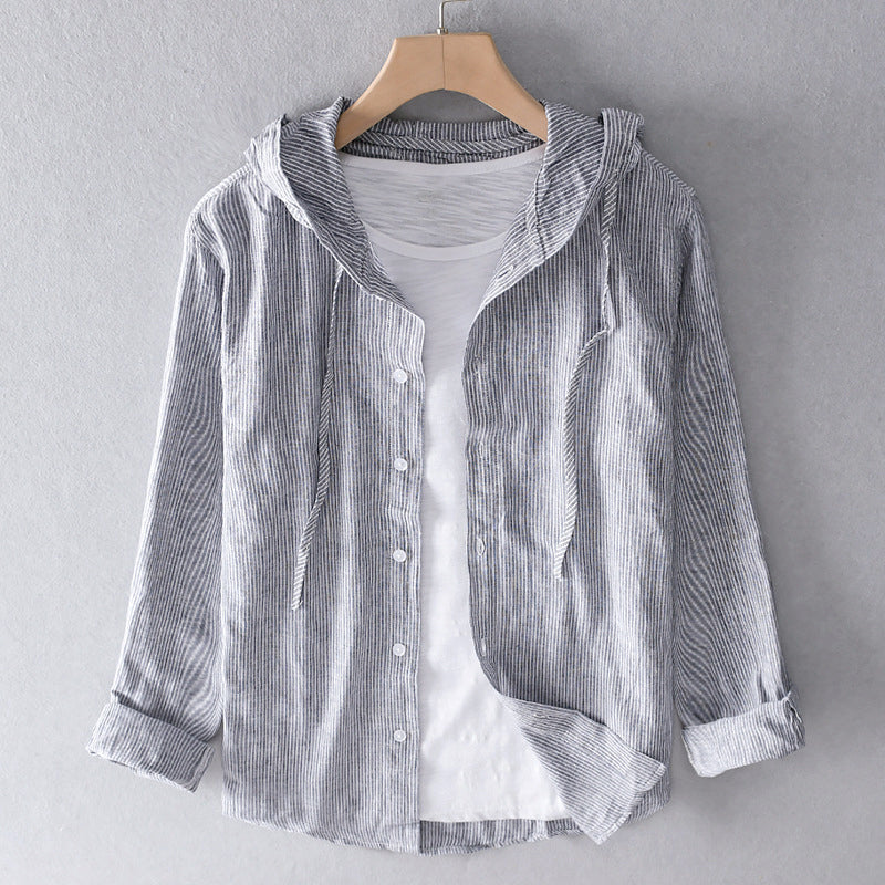 Axton | Men’s Hooded Shirt