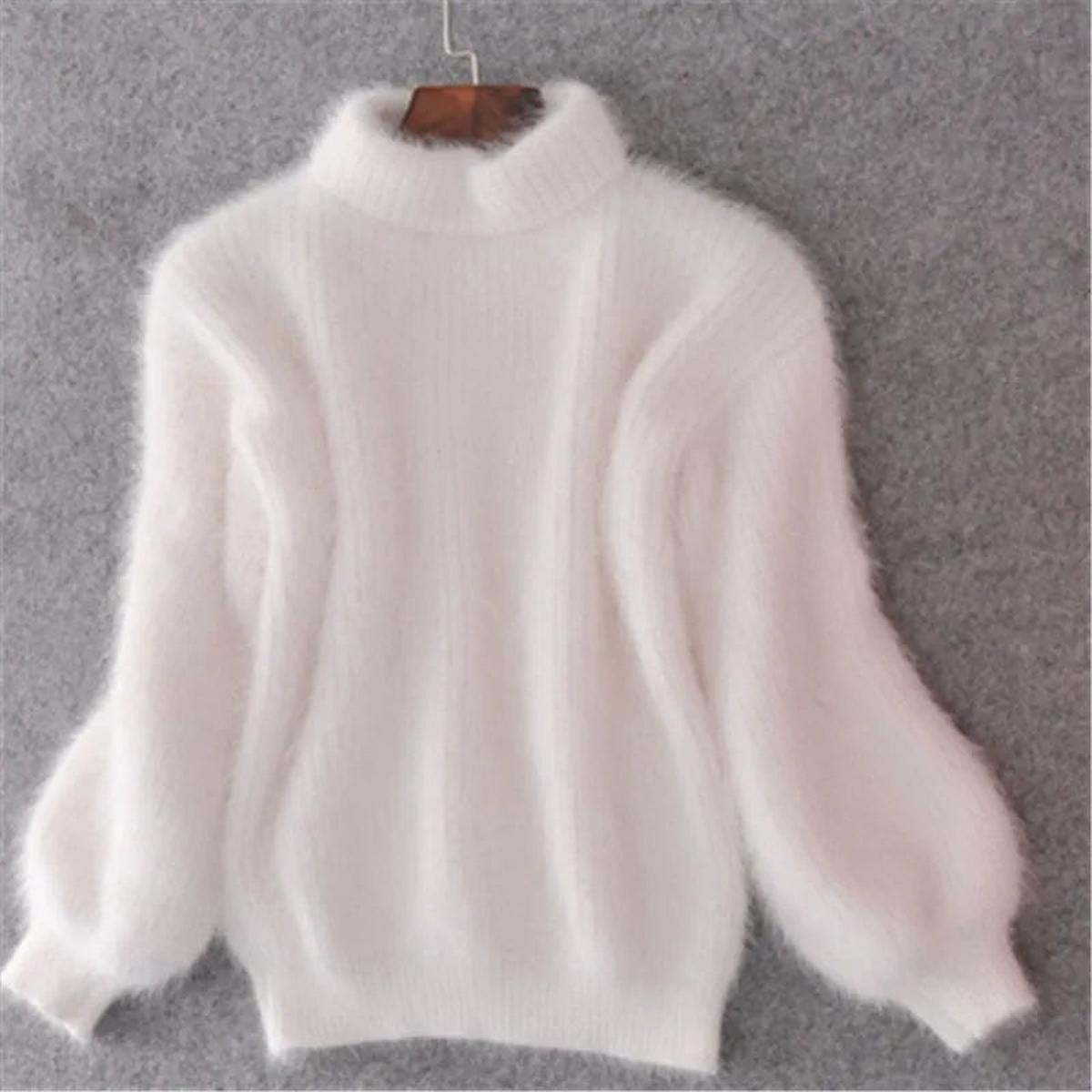 Aurora | Women’s Vintage-Inspired Angora Pullover