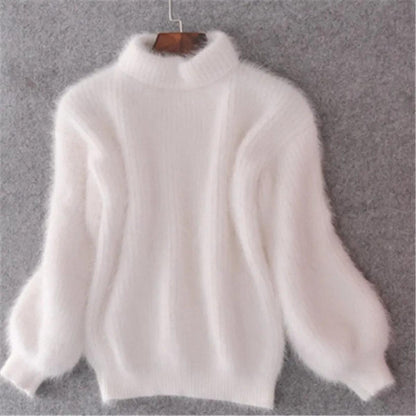 Aurora | Women’s Vintage-Inspired Angora Pullover