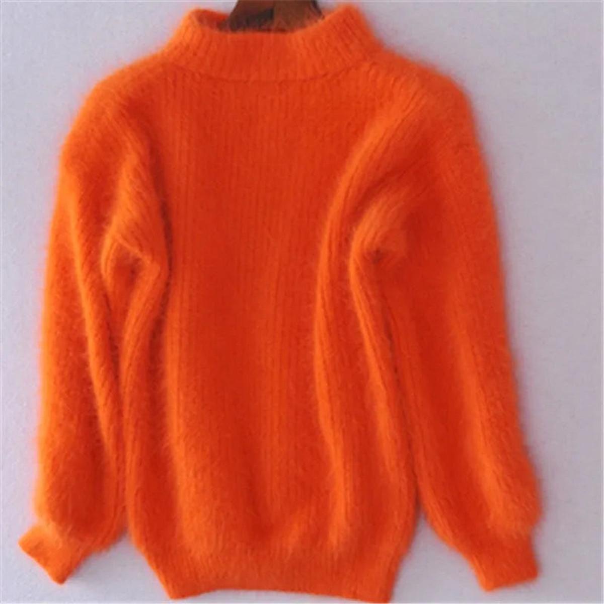 Aurora | Women’s Vintage-Inspired Angora Pullover