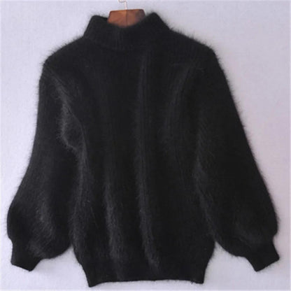 Aurora | Women’s Vintage-Inspired Angora Pullover