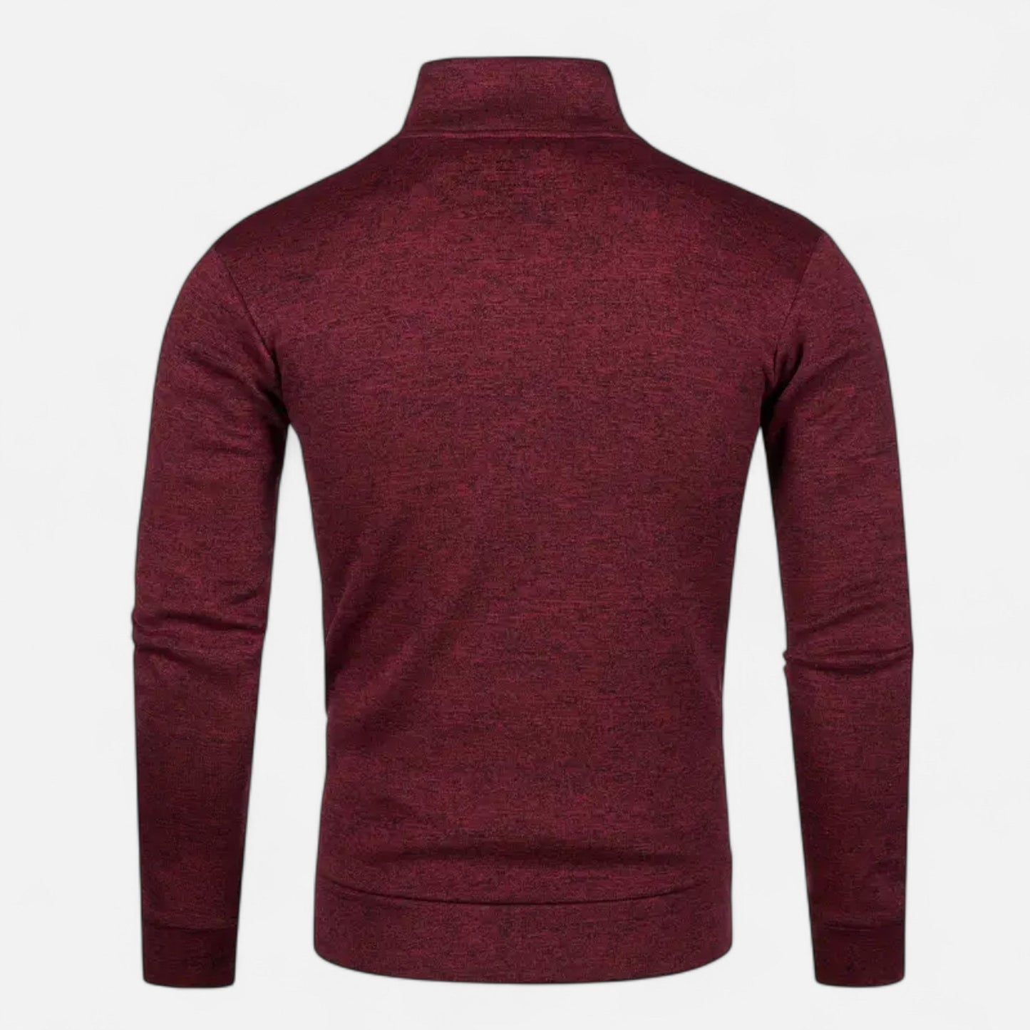 Riverton | Men’s Zip Jacket – Refined Knit Autumn Elegance
