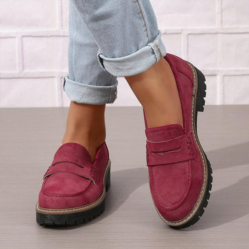 Nicole | Women’s Platform Penny Loafers