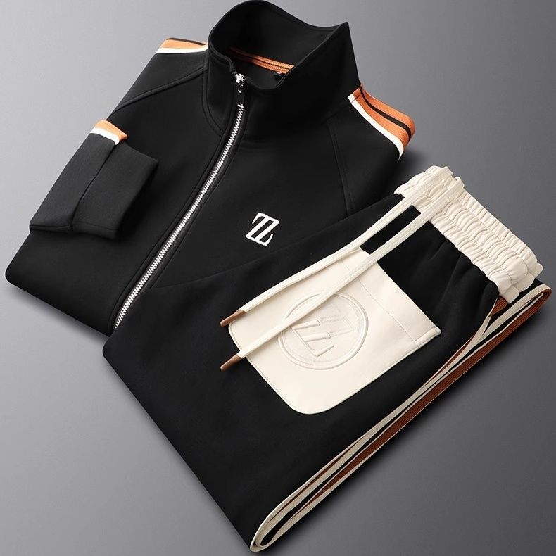 Tucker | Men’s Premium Lycra 2-Piece Tracksuit Set